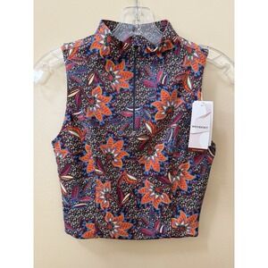 Women's Travis Mathew Sunfire Sleeveless Zip Tank Size XS NWT